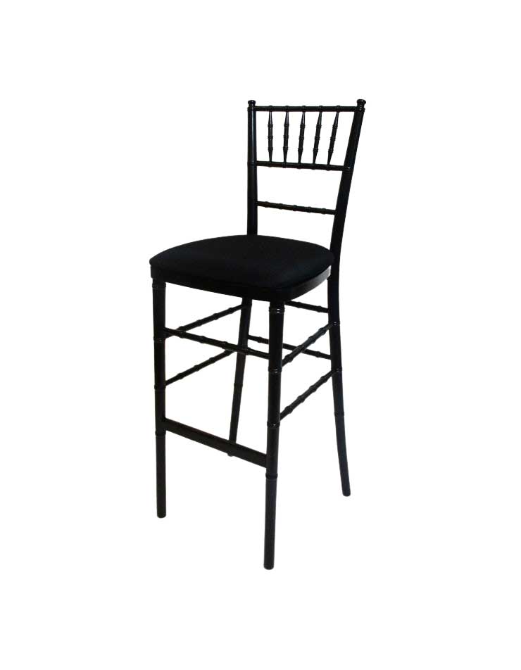 black-chiavari-bar-stool-modern-event-seating-rental